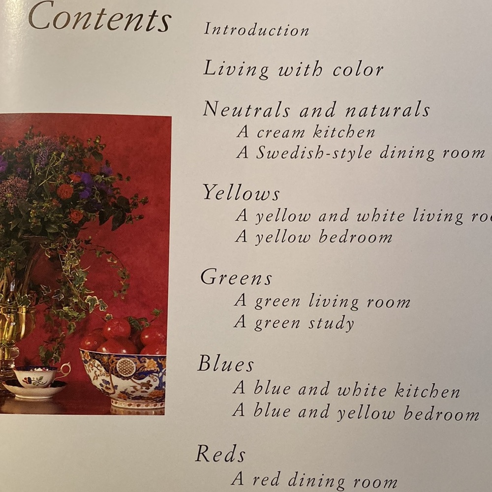 LAURA ASHLEY COLOR BOOK using color to decorate your home.$9 - Picture 14 of 15